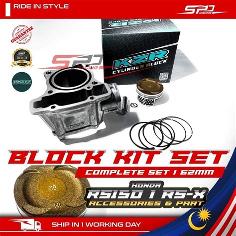 RS RSX Block Kit Set I Complete Set 62MM KOZII For RS150 RS X HONDA