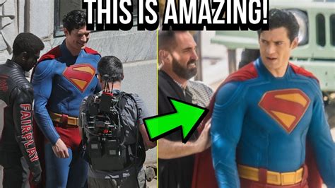 Superman New Costume Reveal It Looks Amazing Youtube