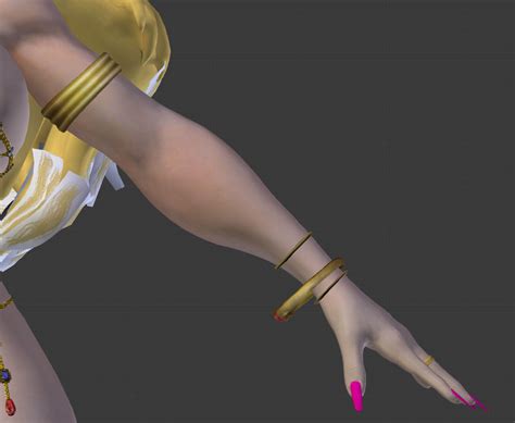 D Model Nude Kolin Bimbo VR AR Low Poly CGTrader