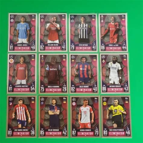 Topps Match Attax Champions League Completo Tutte Le Carte