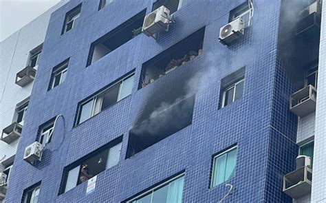 Incêndio atinge apartamento no Jardim Luna prédio foi evacuado