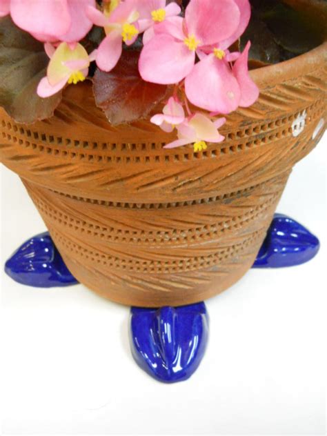 Ceramic Pot Feet Set Of 4 Handmade Ceramic Etsy