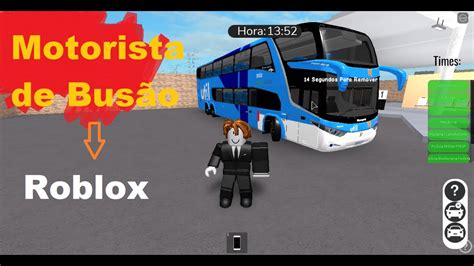 VIDA DE MOTORISTA DE ÔNIBUS NO ROBLOX Vida BR YouTube