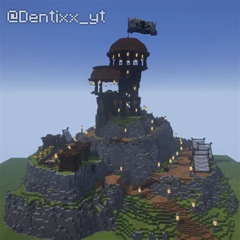 pillager outpost Minecraft Map