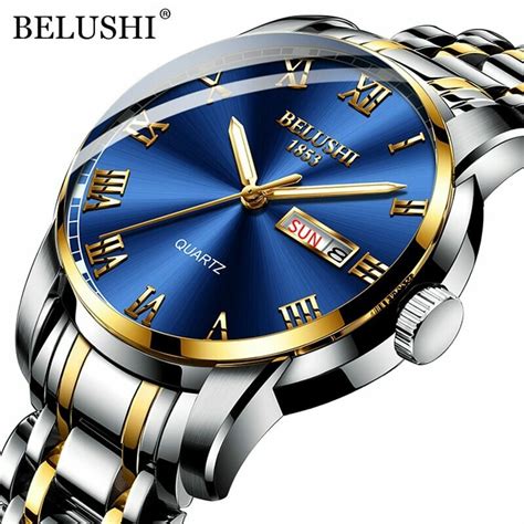 Luxury Mens Watches Calendar Business Wristwatch Date Waterproof Top