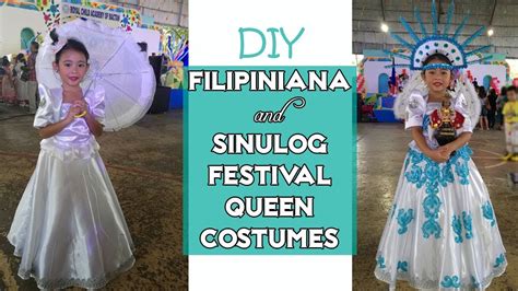 Sinulog Festival Costume Simple For Girls