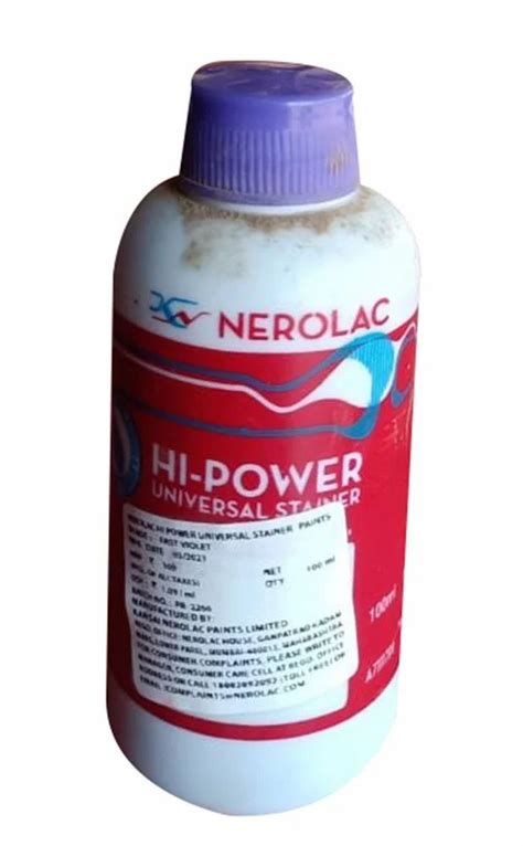 Nerolac Hi Power Universal Stainer At Rs 100 Bottle Stainer Colour In