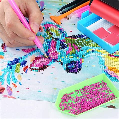 Kit De Ferramentas E Acessórios De Pintura De Diamante 5d Mercado Livre