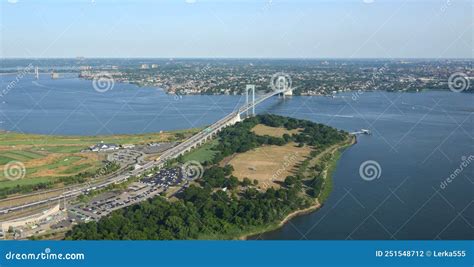 Bronx Whitestone Bridge Suspension Bridge And Throgs Neck Bridge