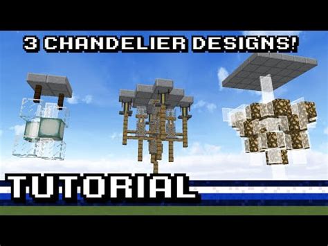 Minecraft End Rod Chandelier