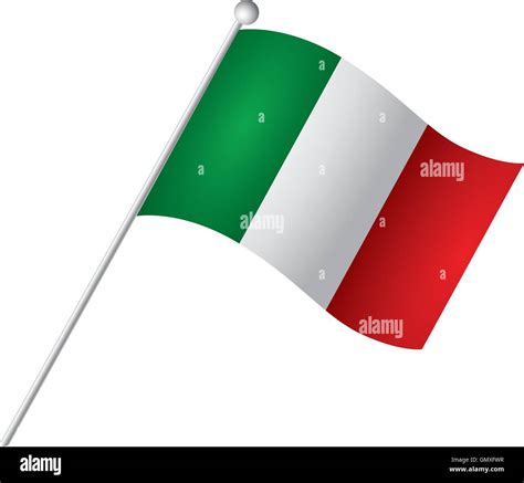 Isolated Italian Flag Vector Illustration Stock Vector Image And Art Alamy