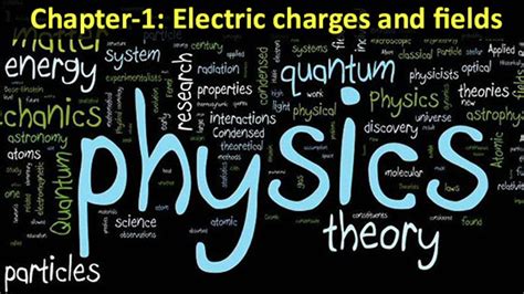 Ncert Class Physics Chapter Electric Charges And Fields Cbse