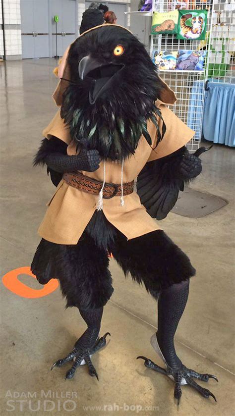 Some photos of my kenku costume at Anthrocon 2016,... - The Sky Calls to Us