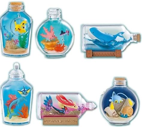 Pokemon Aqua Bottle Collection Random Blind Box Figure Re Ment