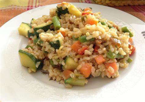 Riso integrale con le verdure al curry ma perché diciamo integrale