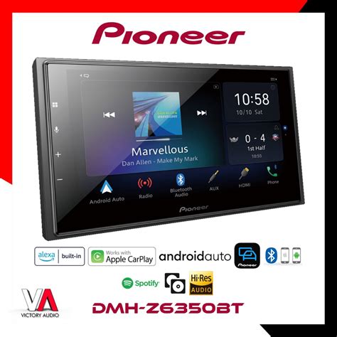 Jual Head Unit Double Din PIONEER DMH Z6350BT Z 6350 BT 6 8 Inch