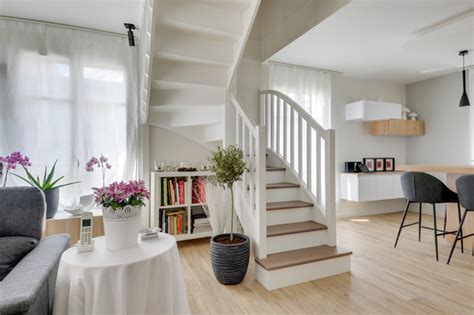 Rénovation totale d un appartement duplex de 130m² Scandinave