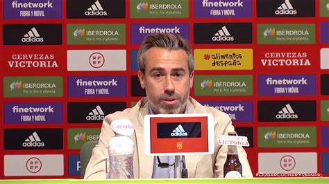 Fútbol Rueda de prensa Jorge Vilda convocatoria Eurocopa femenina