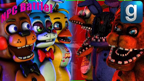 Gmod Fnaf Special Delivery Toys Vs Help Wanted Withereds Npc