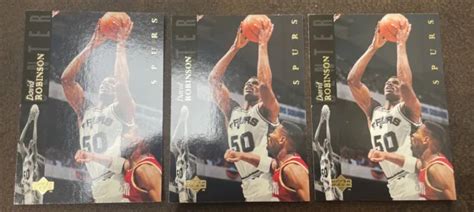 Cartes Basket Ball Upper Deck Dition Sp Ciale David Robinson