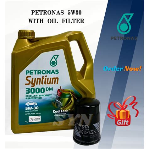 New Packing Petronas Syntium Sn Plus W Fully Synthetic Engine