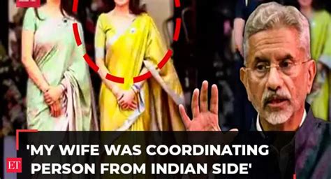 EAM Jaishankar explains his wife Kyoko’s role at G20 Summit - The ...