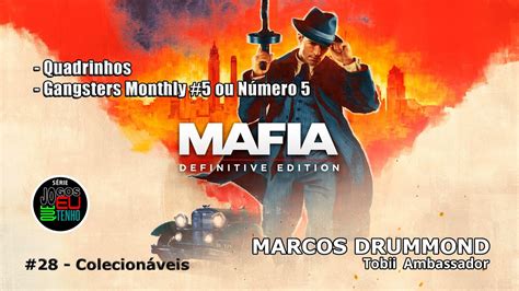 Mafia Trilogy Mafia Definitive Edition Colecionáveis Quadrinhos