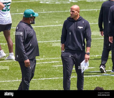 June 9 2023 Florham Park New Jersey USA New York Jets Head Coach