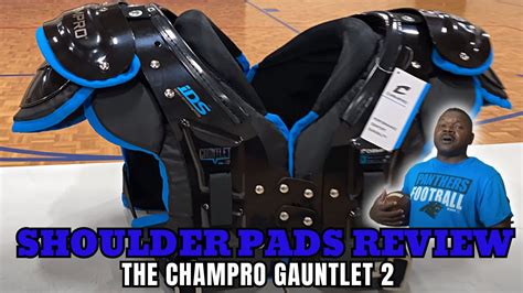 Champro Shoulder Pads Review YouTube