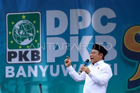 Kampanye akbar PKB di Banyuwangi | ANTARA Foto