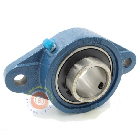 UCFL207 22 Two Bolt Flange Bearing Unit 1 3 8 Hi Sun