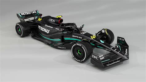 2023 Mercedes F1 car marks return to black livery