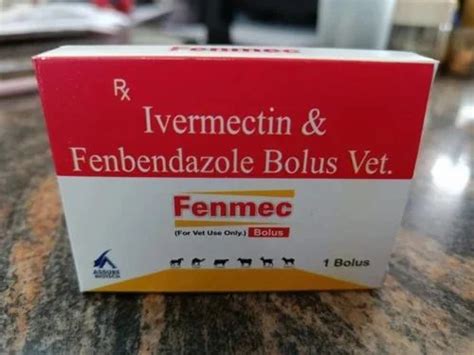 Fenbendazole And Ivermectin Bolus For Clinical Packaging Type Box At