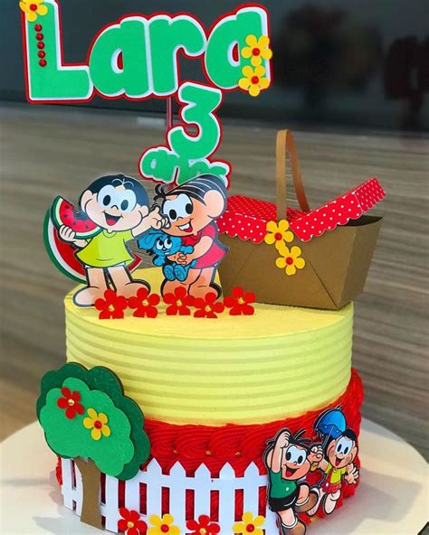 Bolo da Turma da Mônica 90 inspirações para decorar a sua festa Cake