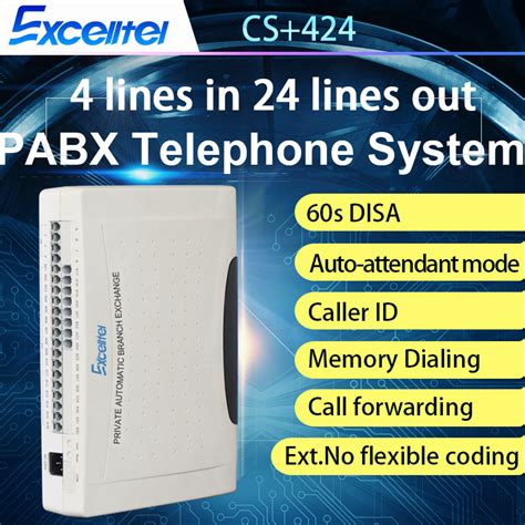 Excelltel CS 424 24 Line Intercom PABX Price In Bangladesh