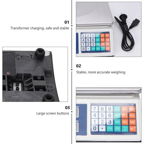 Ps303a 40kg 40kg Precision Electronic Price Computing Scale Stainless