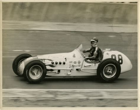 Archive Of 27 Oversize Photographs Of Indy Race Cars At The