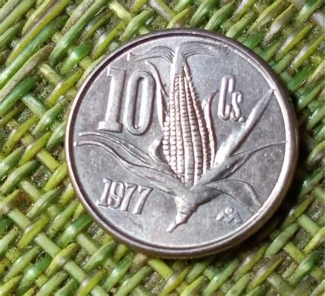 Moneda 10 Centavos 1977 Elote Sin Circular Brillo Original MercadoLibre