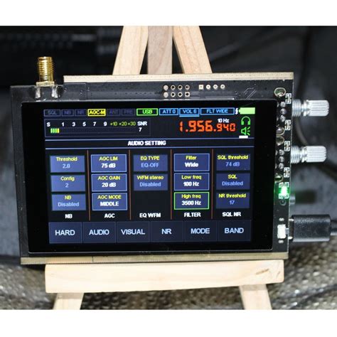 Malaquita Receptor De Radio Profesional Dispositivo De 50KHz 200MHz