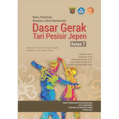 Jual Buku Panduan Muatan Lokal Samarinda Dasar Gerak Tari Pesisir Jepen