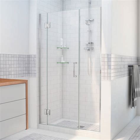 Dreamline Unidoor X 58 W X 72 H Hinged Frameless Shower Door Wayfair