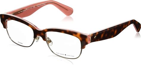 Eyeglasses Kate Spade Shantal 0qtq Havana Pink At Amazon Mens Clothing