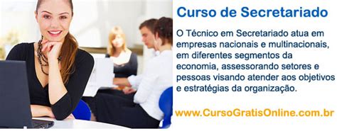 Curso De Secretariado Executivo E Técnico Cursos Gratuitos