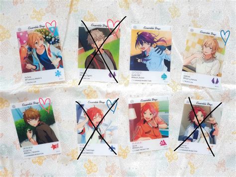 Ensemble Stars Emoca Cards Hobbies Toys Memorabilia Collectibles