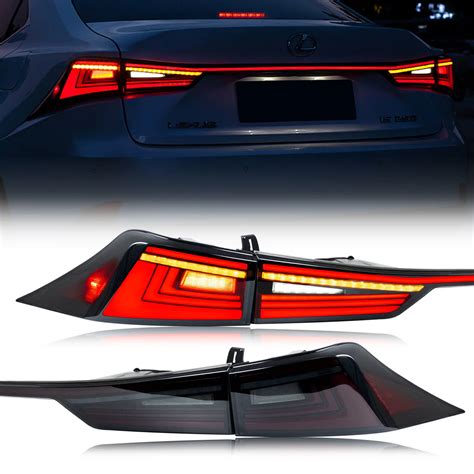 LED Tail Lights For Lexus IS250 IS300 IS350 IS500 ISF 200T 2013 2023