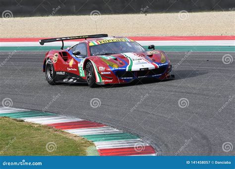 MUGELLO INFORMATIQUE OCTOBRE 2017 GTE De Ferrari 488 Conduit Par