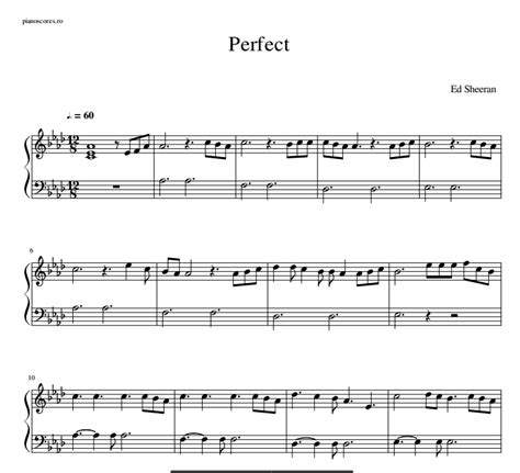 [pdf] Ed Sheeran Perfect Partitura Piano Gratis Partiturespiano Partituras De Piano En Pdf