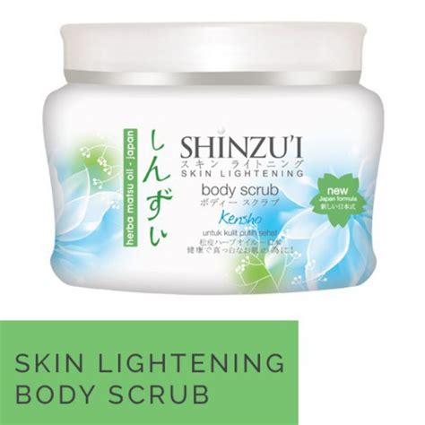 Jual Shinzui Skin Lightening Body Scrub Gr Shopee Indonesia