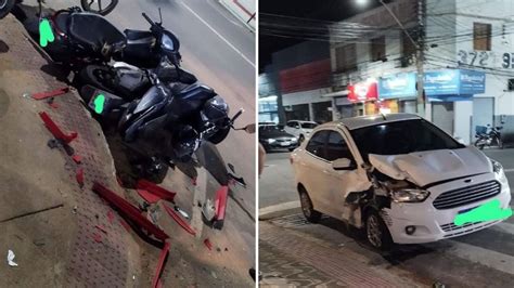 A Gazeta Motorista Faz Strike Em Motos Estacionadas Em Avenida De