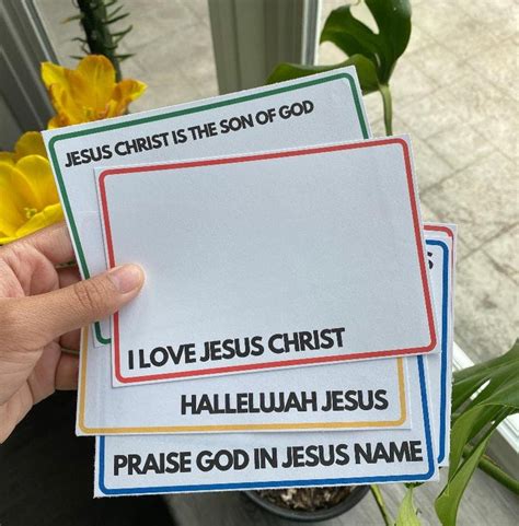 Blank Christian Flash Cards Scratch Paperblank Flash Cards To Glorify